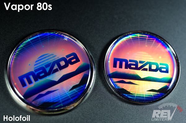 Vapor 80s Badges