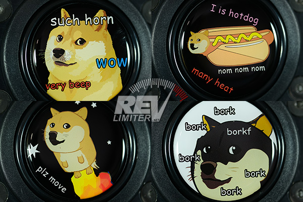 DOGE Horn Button