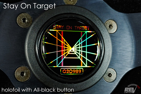 Stay On Target Horn Button