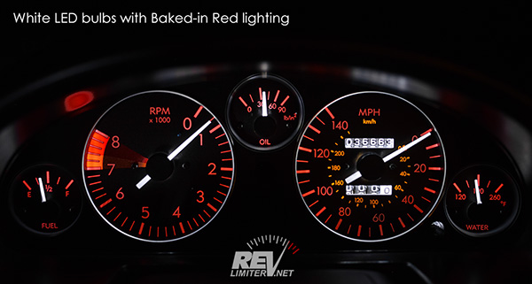revlimiter Gauges - red lighting
