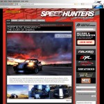 Sharka on the Speedhunters front page