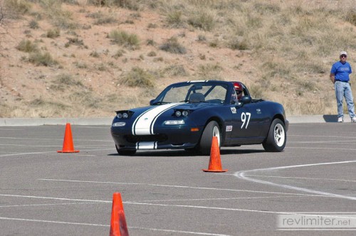 2006: Back in CSP, killing cones with a smile.