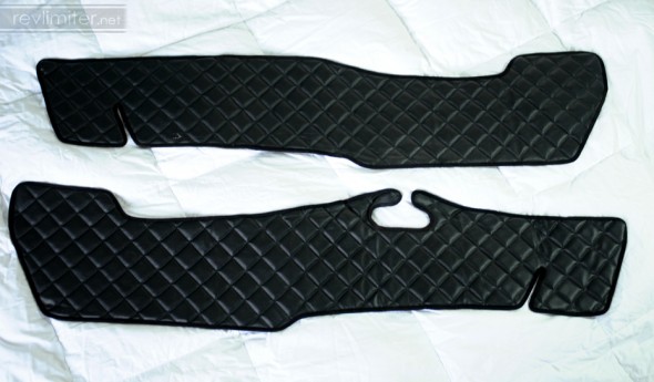 Nakamae quilted transmission tunnel cover.