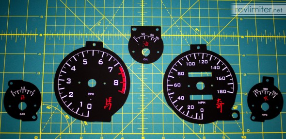 Custom gauge set... that reads up to 180?