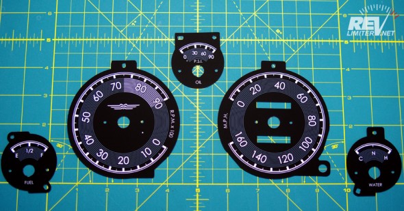 Custom NA Miata gauge set