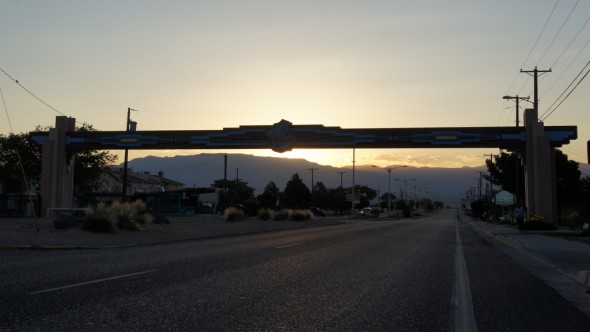 Route 66 at Sunrise
