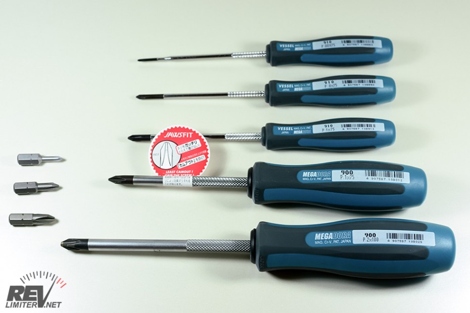 The Japanese Phillips JIS Screwdrivers —