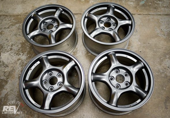 FD wheels in Porsche Platinum Satin 