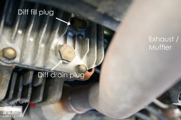 Diff fill and drain plugs.