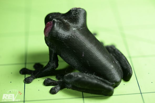 Test print! A 5 micron frog. 