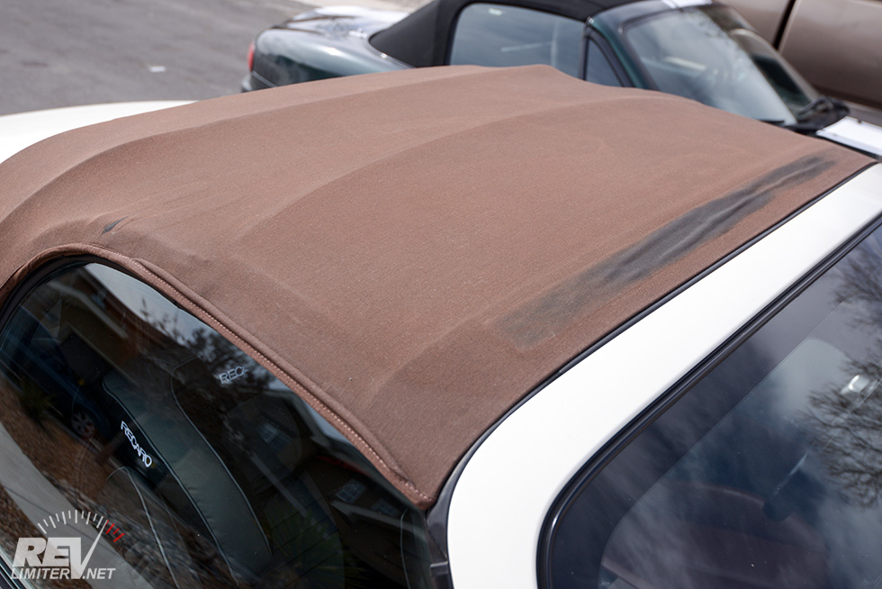 How To Dye A Convertible Soft Top - The Leather Colour Doctor
