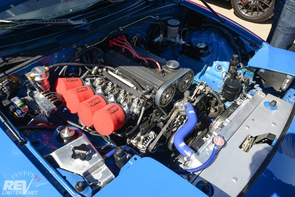 Blue Jay's engine. 