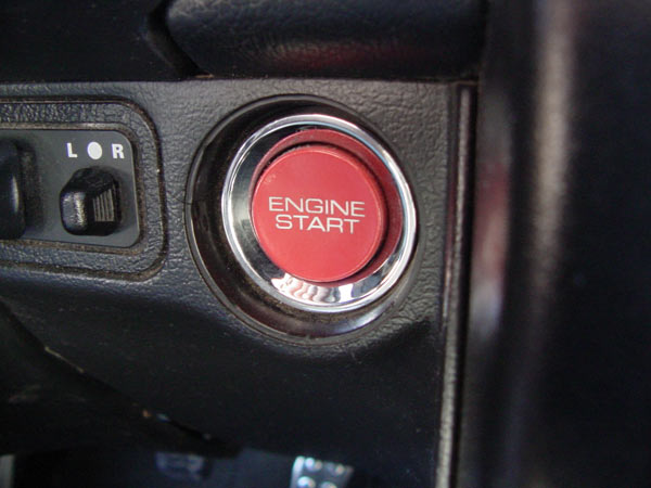 Close-up of S2000 Start Button