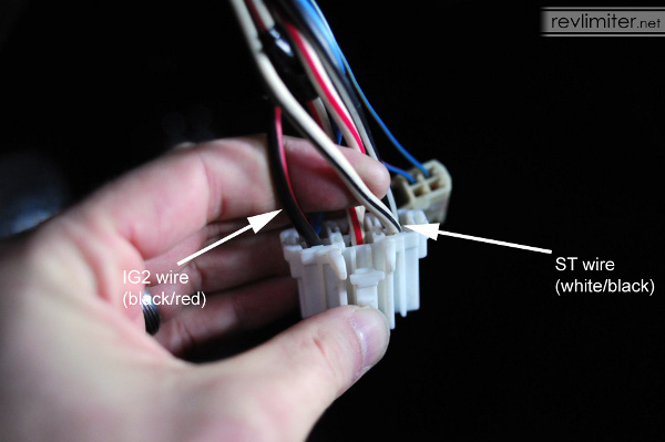 Wiring harness modification.