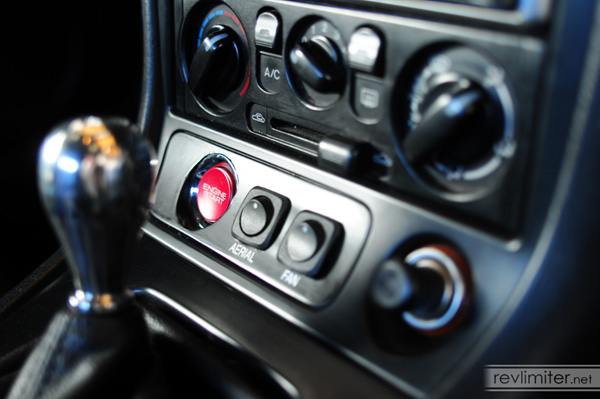 Start Button from the right