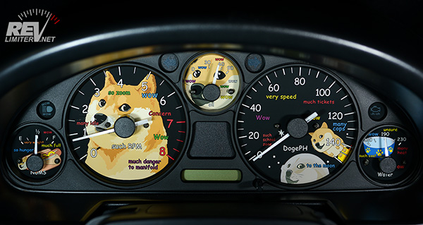 revlimiter Gauges - DOGE