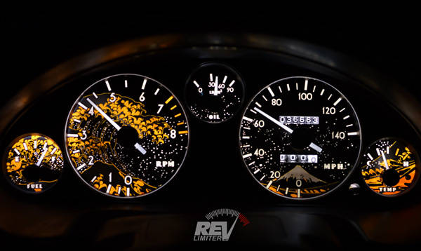 revlimiter Gauges - Version Gold Wave