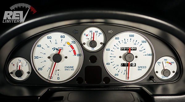 revlimiter Gauges - White JNC