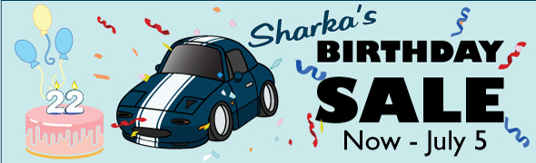 Sharka's Birthday Sale!